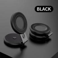 ZEXPARK Wireless Car Charger Mount, Magnetic Car Phone Holder for Tesla Model 3/X/Y/S, Fast Charging Foldaway MagSafe Magnetic black