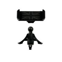 Universalus Mini One Cooper S R53 R50 R52 Automobilinio telefono laikiklis Oro ventiliacijos telefono laikiklio priedai JCW A black
