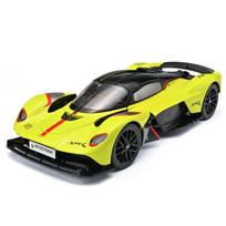 NEW 1/18 Aston Martin Valkyrie Supercar Alloy Car Diecasts & Toy Vehicles Car Model Miniature Scale Model Car for Children žalia