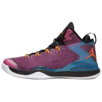 Air Jordan Super.Fly 3 Unisex Sneakers Pink Fsn-Pnk Elctr-Orng-Blk-Trpcl-T 684933-625 44.5 gray