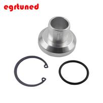 Aluminum 25/34mm Turbo Blow off valve Adapter flange for SQV SSQV SQV3 SQV4 BOV bovadp05 34mm gray