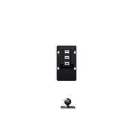 Magnetinis automobilio telefono laikiklis, skirtas Toyota Rav4 Xa30 Xa40 2009-2012 2010, belaidžio įkrovimo specialus fiksuotas laikiklio pagrindas, MagSafe laikiklis China Mainland Only Base black