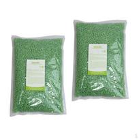 2Bag 1000g Hard Wax Bean Hair Removal Bikini Depilatory No Strip Pellet Aloe white