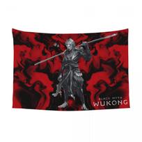 Wall Art Black Myth WuKong High School The Most Popular Game Decoration Curtain Wall DecorationDecor Wall Background Cloth 152x105cm 40x60in gray