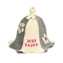 in Ray Magazine September Sauna Guru Wool Sauna Hat Sauna Gray [SAUNA GURU] [Featured Issue] (Miss White) beige