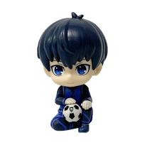 New Blue Lock Anime Peripheral Cartoon PVC Model Desktop Decoration Doll Collect Gifts black