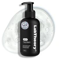 LabTheory Detan Face Wash for Men - 1% Glycolic Acid + 5% Lactic Acid + 1% Panthenol (Vitamin B5) - Tan Removal Face Wash for Brightening, Oil Co white
