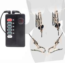 SuperLove E-Stim Nipple Clamps & Labia Set