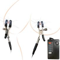 SuperLove E-Stim Nipple Clamps Set