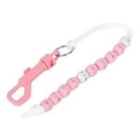 Bead Chain Score Counter Nylon with Artificial Shining Stone   Supplies Black Pink gray