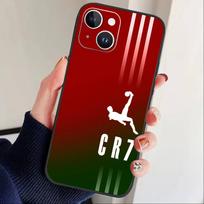 Player H-Ronaldo C-CR7 Phone Case For iPhone 16,15,14,13,12,17,Pro Max,Plus Silicone Black Case iPhone15