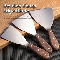 Thickened Putty Scraper Knife Drywall Tiling Plastering Trowel Tool Wall Cleaning Shovel Construction Spatula for Put And Paste 4inch white