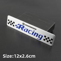 Emblemos Volkswagen Serija Aliuminio Ženklelis Automobilio Kėbulo Lipdukai Decals Dėl VW GTI Polo Golf Passat Tiguan Arteon Touareg Taigo Caddy ID6 1 piece