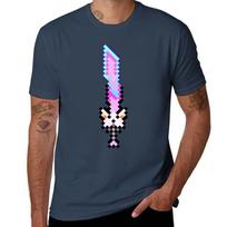 Meowmere Terraria Sword T-Shirt t shirt custom print t shirts for man graphic tees t shirt man casual T-Shirt S black