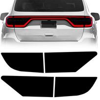 Iš anksto iškirptas dūminis galinių žibintų tamsinimas Dodge Durango 2014-2021 gray