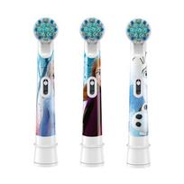 Oral-B Kids Electric Toothbrush Heads, Spider-Man, 3-Pack CN plug (adapter included) gray