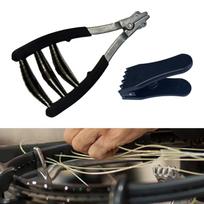 Starting Clamp Manual Tennis Equipment for Badminton Racquet Sports black