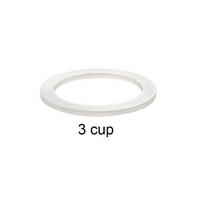1pc Silicone Moka Pot Seal Ring Stainless Steel Filter Coffee Pot Washer 39mm-73mm Thickness Gasket Ring Coffee Makers Accessory gray