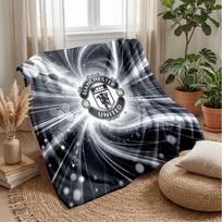 Manchester United Theme blanket Soft Flannel Blanket Plush Throw Blanket Cozy Sofa Bed Blanket for Home Decor 75x90cm