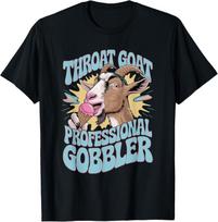 Embarrassing Shirt Funny Inappropriate Throat Goat Humor T-Shirt XXXL gray