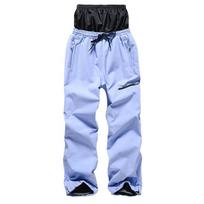 Men Women Winter Outdoor Windproof Waterproof Warm Snowboarding Pants Ski Clothes Trousers Snow Pants Waist Protection M pink