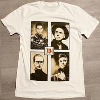 Vintage Depeche Mode Band Member Cotton White S-5XL Shirt TV045 M black