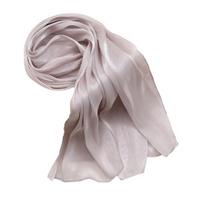 180x70cm Moteriškas skarašalikas Vienspalvis Šilkinis Turbanas Apsauga nuo UV spindulių Universalus Skara Darbui Kasdieniam Dėvėjimui white
