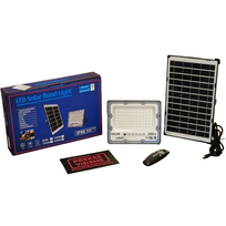 LED lauko šviestuvas su atskira saulės baterija 200W