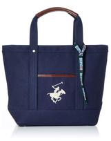 Beverly Hills Polo Club Tote Bag BH1008N Women's Navy x White blue