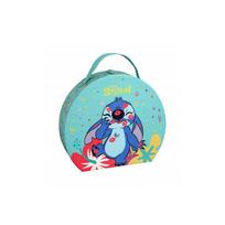 Disney Stitch Round Makeup Case Stičo grožio rinkinys, 1vnt