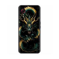 Skirta Samsung Galaxy Xcover 7 dėklas Mielas telefono galinis dangtelis Silikoniniai minkšti TPU dėklai Samsung XCover7 apsauginiam dėklui Bamperis Coque Samsung Xcover 7 black