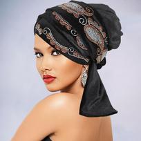 African Headtie Turban Nigeria Head Wraps Women Turban Cap Wedding Muslim Bonnet raudona