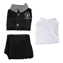 Persona 4 Golden Narukami Yu Cosplay Costume Stylish Anime Uniform L white