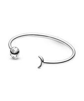 Pandora Moments Atviras apyrankė Mėnulis ir Žvaigždė_599120C01 599120C01-2 white