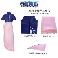 Sailing ONE PIECE cos Nico Robin Son of the Devil Nicole Robin cosplay anime costume XXXL blue