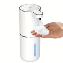 Automatic Foam Liquid Soap Dispenser Touchless Automatic Soap Dispenser USB Charging Detergent Dispenser Bathroom Accessories 380ml black