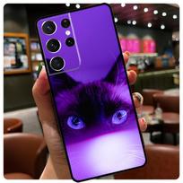 Purple aesthetic Phone Cover For Samsung Galaxy S23 S21 S22 Ultra S20 FE Note 20 Note 10 S8 S9 S10 Plus Case Galaxy S10 purple