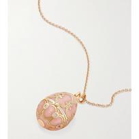 Vintage Openable Egg Locket Necklace, Enamel Heart Inside Luxury Retro Pocket Pendant Gift Jewelry dangaus mėlyna spalva