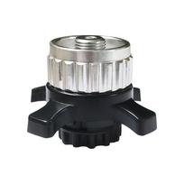 EN417 Threaded Valve Adapter for Campingaz EasyClic Canisters Compatible with Most European Standard Portable Gas Stoves