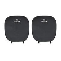 Gazoo Racing Car Seat Cover Front Rear Protector Cushion For Toyota Corolla Yaris Aygo Prius CHR Camry Auris Land Prado Sticker WY0 black