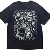 Vintage Amyl And The Sniffers Konzert S 235XL T Shirt 8D380 vintage Washed Comfortable designer clothes streetwear Breathable L black