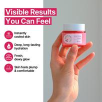 Ariul Watermelon Hydro Vital Cream (55ml) Korean Hydrating Gel Moisturizer with Watermelon Extract, Hyaluronic Acid & Niacinamide, Cooling Lightwe white