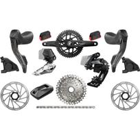 SRAM Rival E1 AXS grupė | 2x12 pavarų | 48-35T | 10-36T (BULK), 165 mm