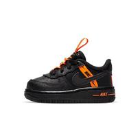Nike Force 1  Worldwide Pack  Black Total Orange TD CT4682-001 22 black
