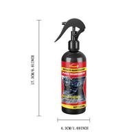 Multi-Purpose Plastic and Rubber Interior Color Restorer, Used for Interior Refurbishment, Tire Shine Treatment, Anti-Aging, and Scratch Repai black