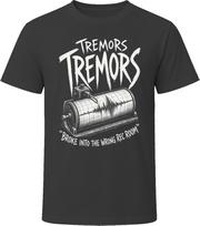 TREMORS. Broke into the wrong rec room T-Shirt L gray