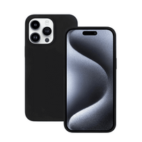 Tfo Silicon dėklas Apple iPhone 16 Pro Max, juodas