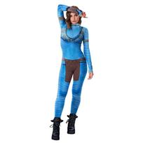 Įkvėptas Avataro Helovino Kostiumas Pieno Šilko Bodis Fantazijos Vaidmenų Žaidimams Style C,L blue