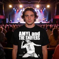 NEW Rare Amyl And The Sniffers Black Size S to 5XL Gift Shirt Unisex T-Shirt L brown