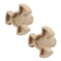 2 vnt. 15 mm mikrobangų krosnelės besisukančio padėklo jungiklis Pakeičiama padėklo jungiamoji ašis Mikrobangų krosnelės priedai 2PCS beige